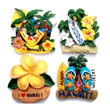 Load image into Gallery viewer, 3D Hawaii Flower Fridge Magnet