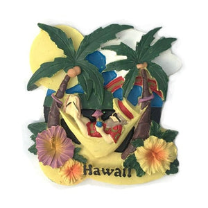 3D Hawaii Flower Fridge Magnet