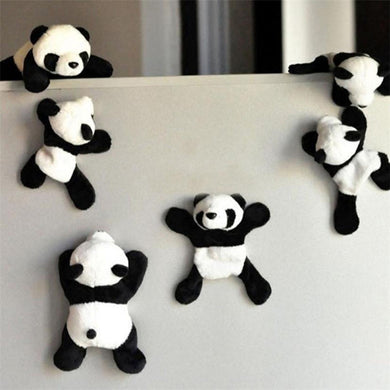 Cute Soft Plush Panda Fridge Magnet