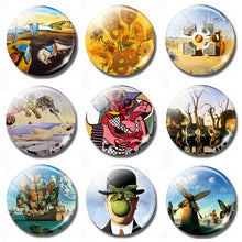 Load image into Gallery viewer, Surrealist Painter Art Souvenir Fridge Magnets