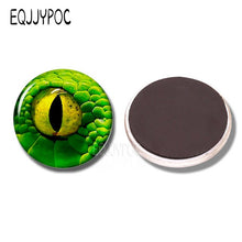 Load image into Gallery viewer, Lucky Evil eye decorative refrigerator magnets Wolf Sauron Eye Evil Dragon Eyes fridge magnet souvenir message board Stickers