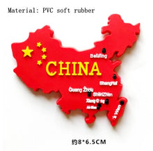 Load image into Gallery viewer, New China Map National Flag Frigde Magnets