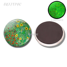 Load image into Gallery viewer, Gustav Klimt Art Luminous Fridge Magnets