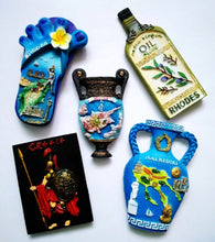 Load image into Gallery viewer, Greek Olives Bottle Fridge Magnets