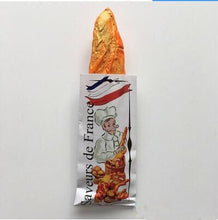 Load image into Gallery viewer, France Paper Bag Of Coarse Grains 3D Resin Fridge Magnets
