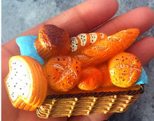 Load image into Gallery viewer, France Paper Bag Of Coarse Grains 3D Resin Fridge Magnets