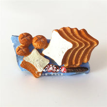 Load image into Gallery viewer, 3D Resin Simulation Bread Fridge Magnet