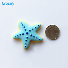 Load image into Gallery viewer, Starfish Whale Mediterranean style Fridge Magnet
