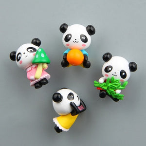 Cute Panda Fridge Sticker