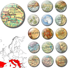 Load image into Gallery viewer, Map Travel Fridge Magnets